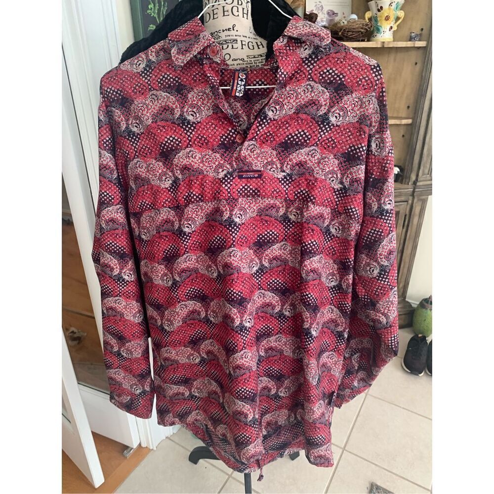 Willie ESCO Pullover Adult Hawaiian Skate Thin Vtg